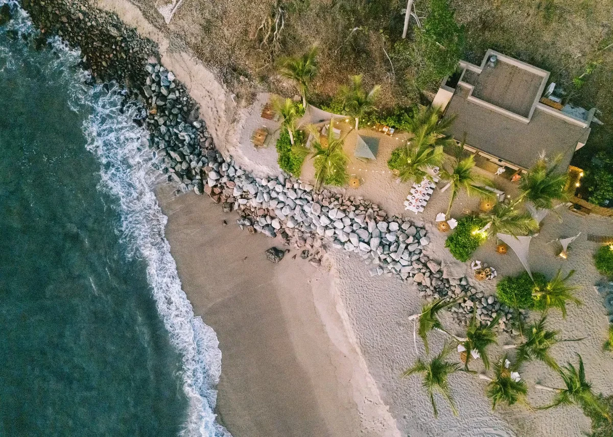 Rosewood Residences Mandarina aerial, Riviera Nayarit Mexico