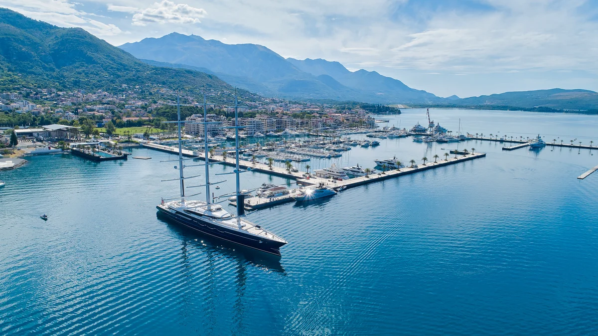 Porto Montenegro superyacht marina, Tivat Bay