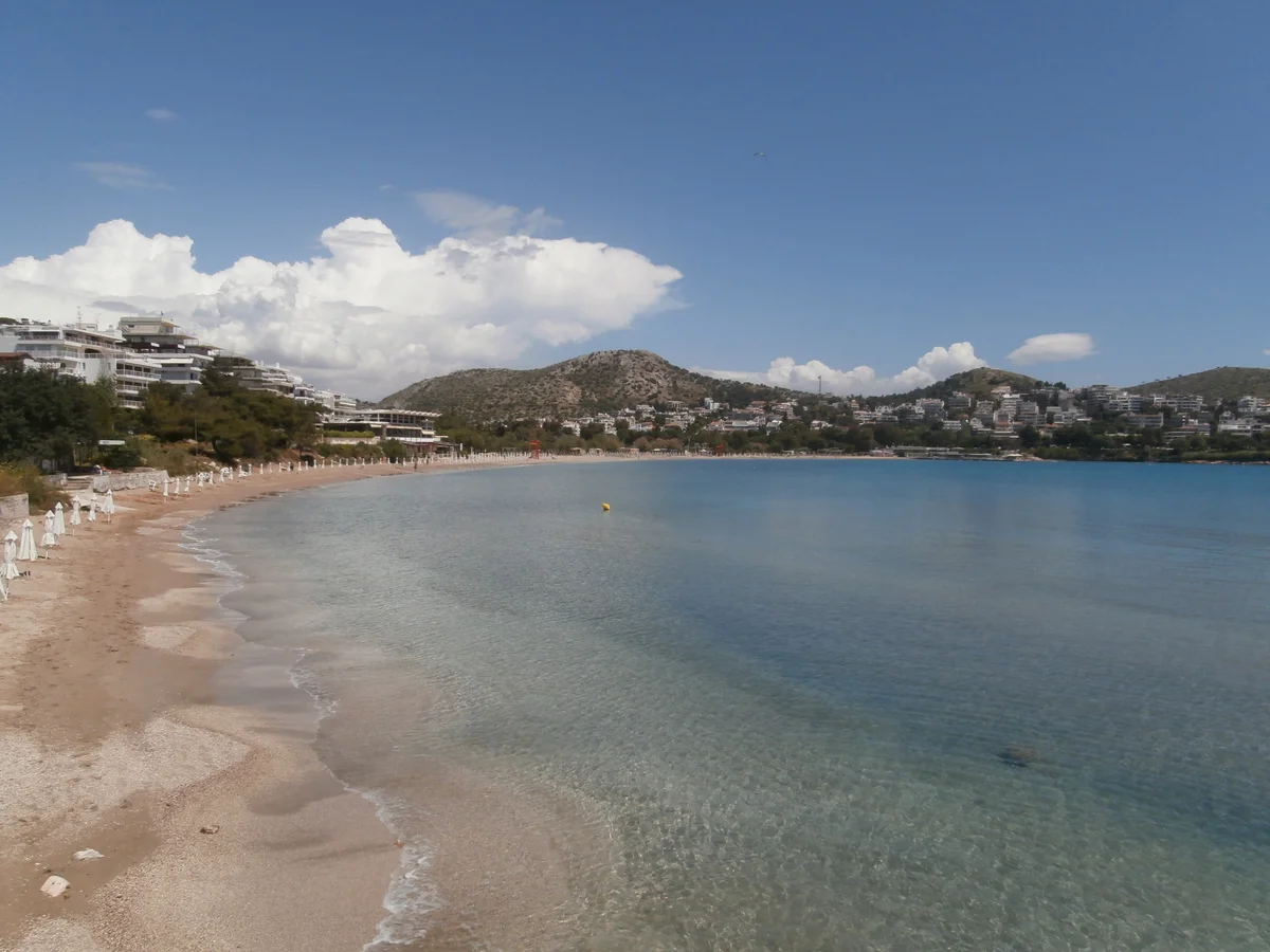 Vouliagmeni Beach, Athens Riviera, Greece