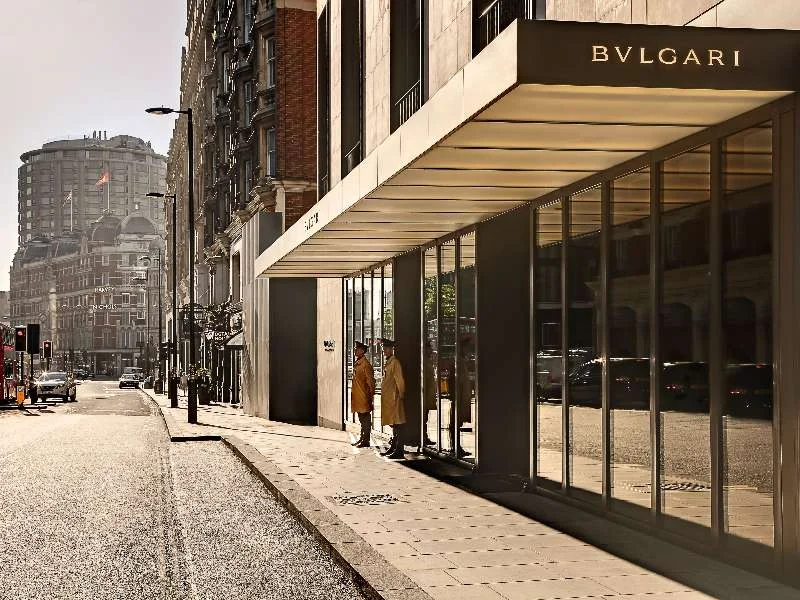 Bulgari Hotel London facade, Knightsbridge