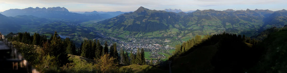Kitzbühel alpine panorama, Tyrol, Austria