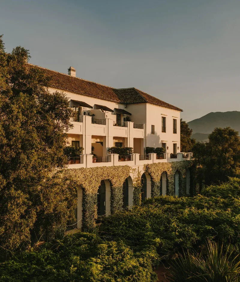 Finca Cortesín golf course and resort grounds, Casares, Andalusia