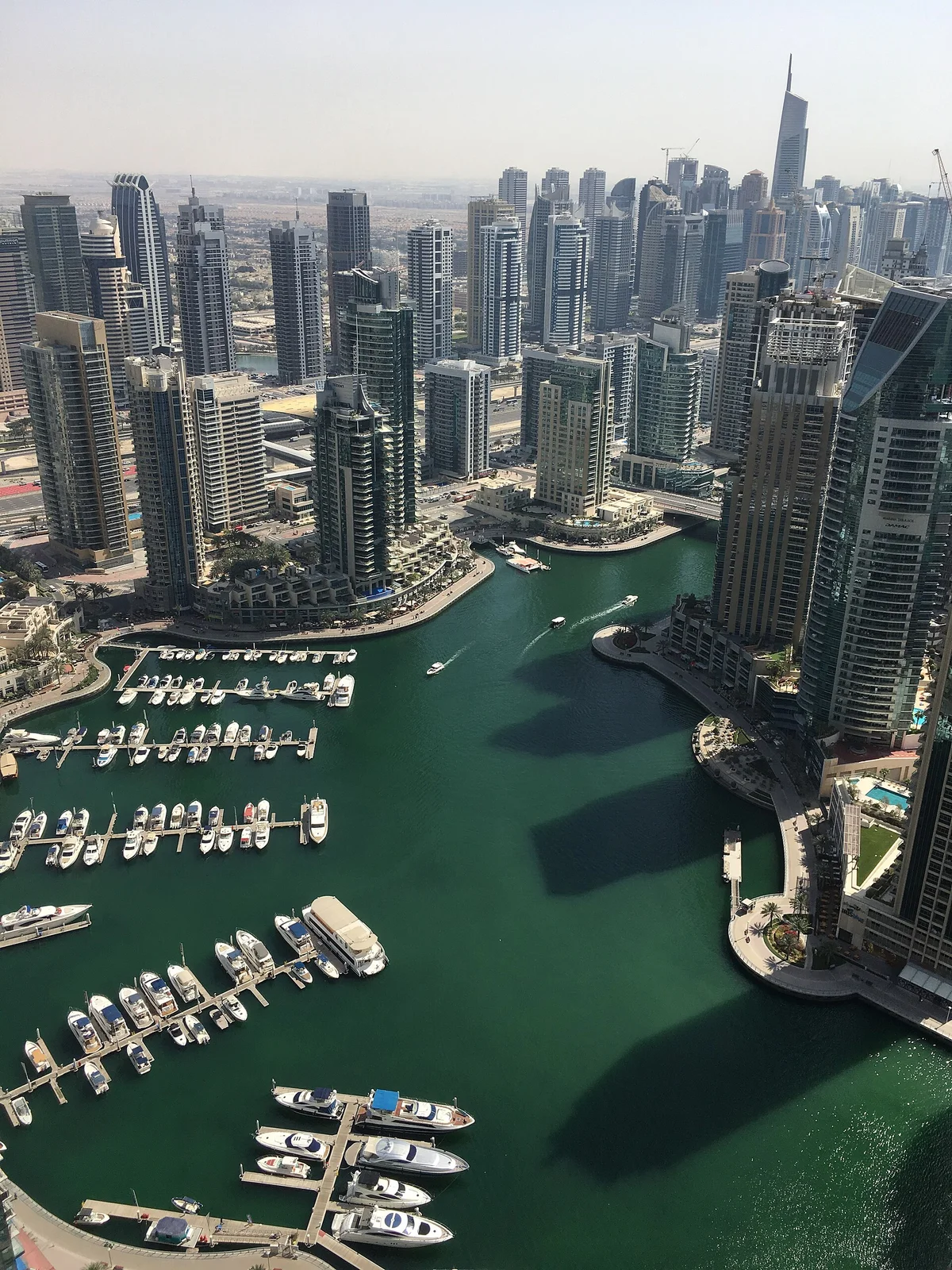 Dubai Marina skyline — near DAMAC Bay by Cavalli, Dubai Harbour