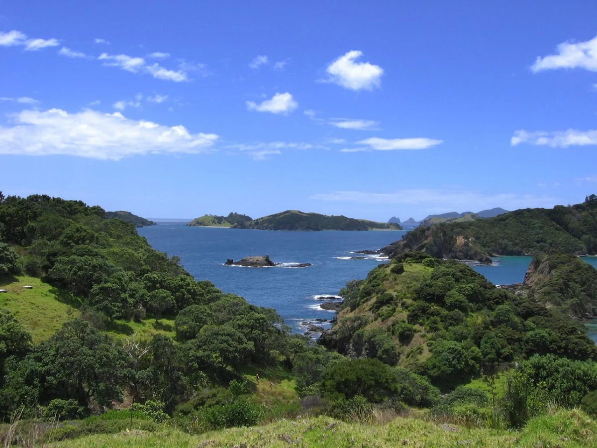 Bay of Islands, Northland, New Zealand — Aroha Island Eco Lodge