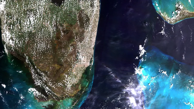 Miami Beach Florida coastline