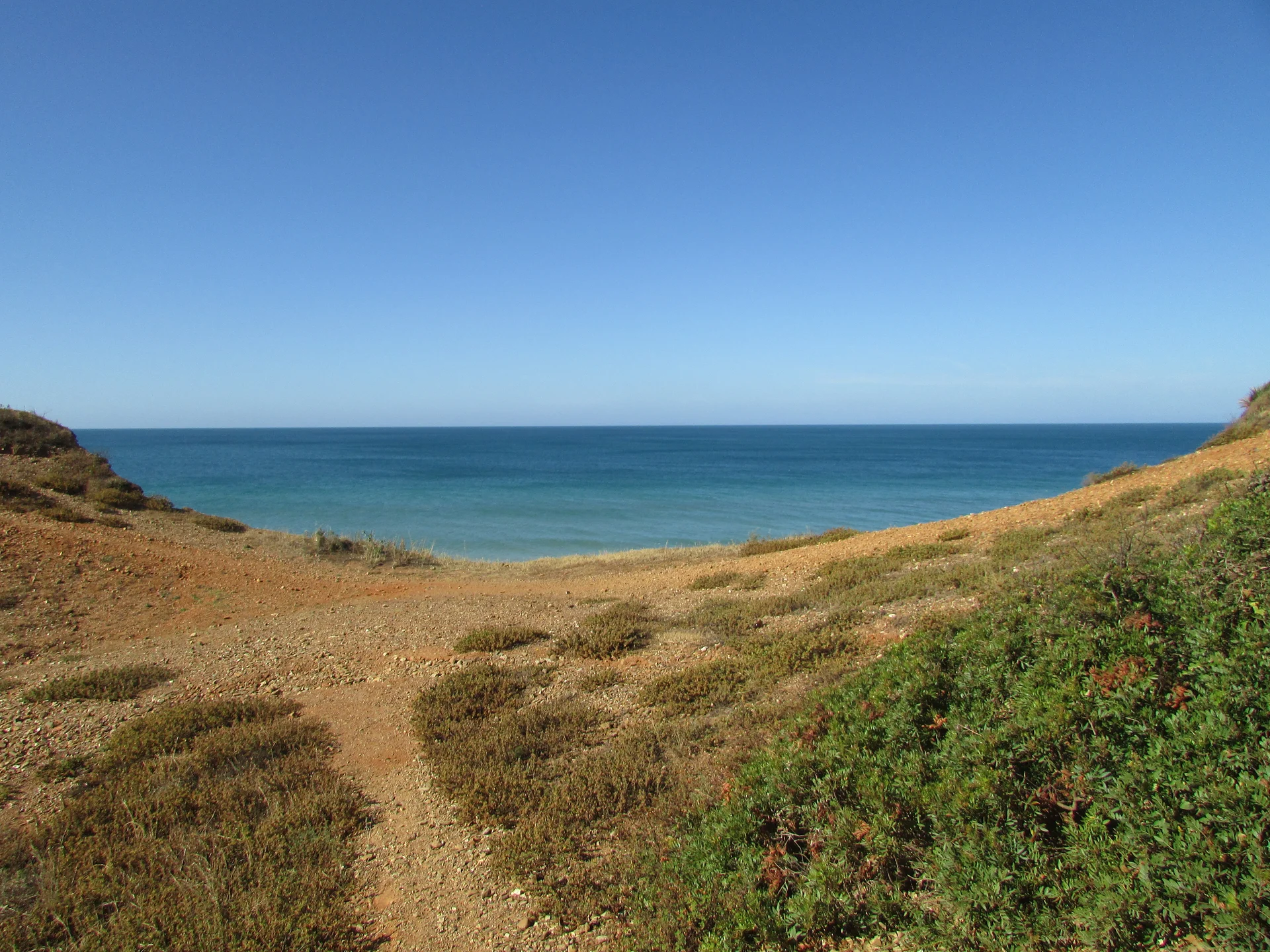 Algarve coastline Portugal