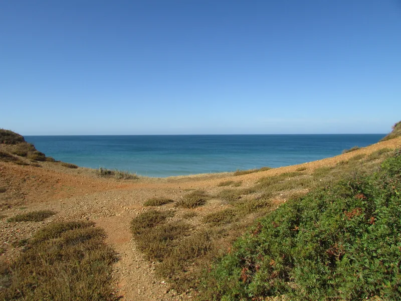 Algarve coastline Portugal