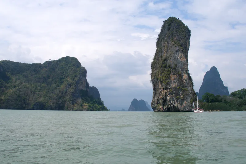 Phang Nga Bay Thailand limestone islands